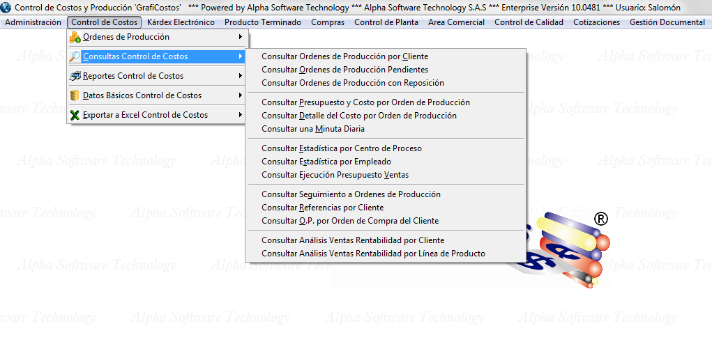 Control De Costos En Graficostos